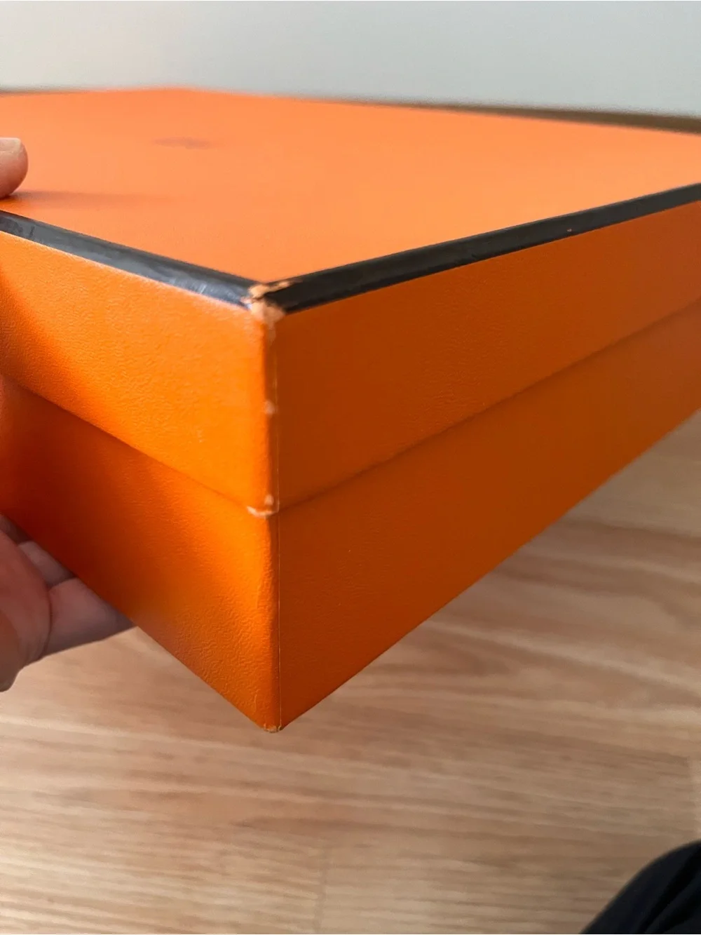 Hermès Orange Box Cover with Logo